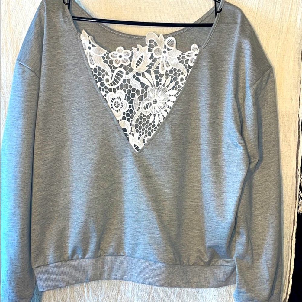 Shine Curve sweater size 0XL